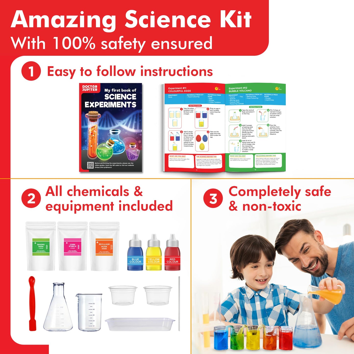 Doctor Jupiter Little Genius Kit for 4-6 Year Olds | STEM Toys & Screen-Free Learning