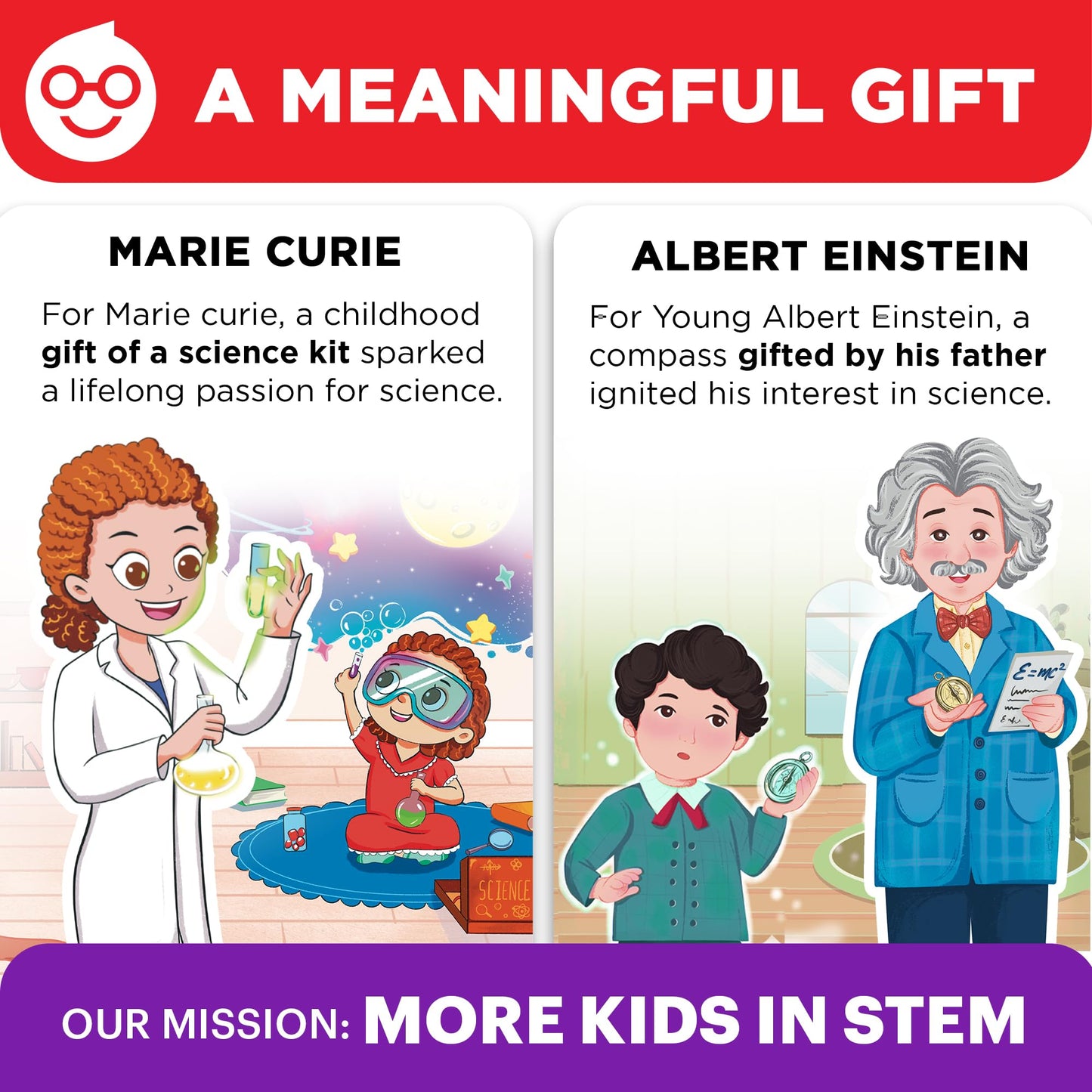 Doctor Jupiter My First Science Kit for Kids Ages 4-8 | 50+ Experiments STEM Gift