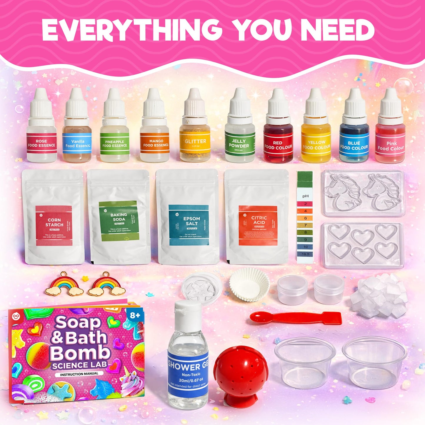 Doctor Jupiter Soap & Bath Bomb Science Lab Kit for Kids 8+