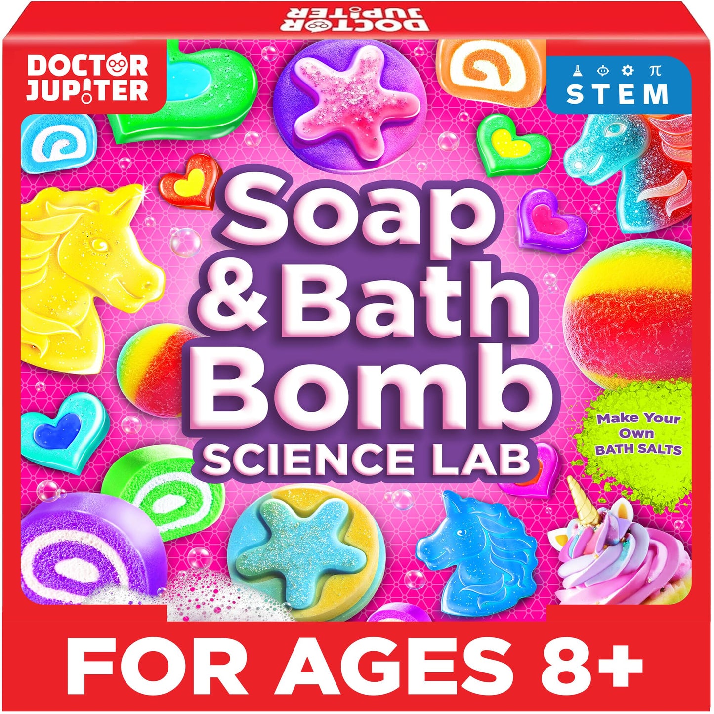 Doctor Jupiter Soap & Bath Bomb Science Lab Kit for Kids 8+