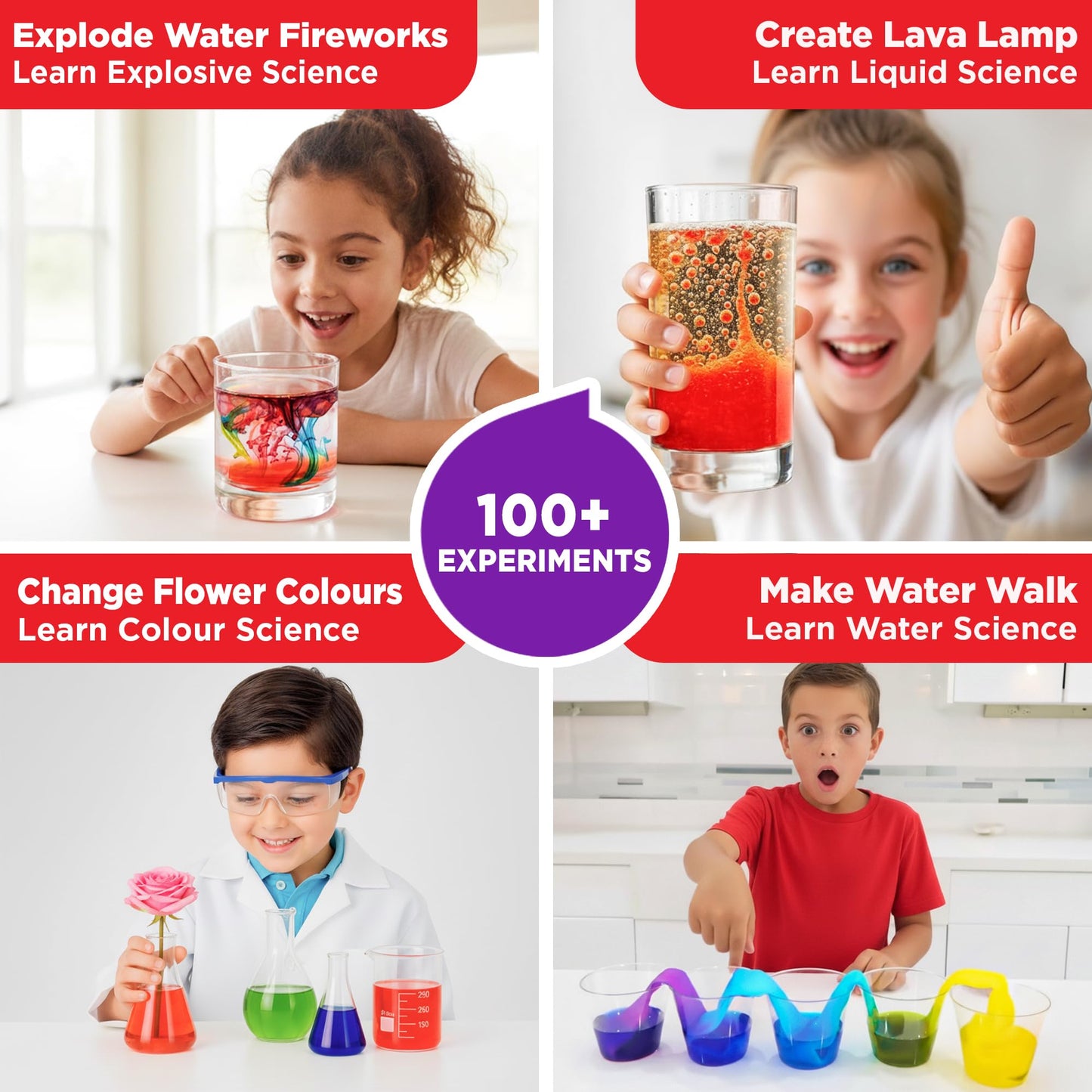 Doctor Jupiter My First STEM Gift Set – 100+ Experiments for Kids Aged 5+ | Science & Space Learning Kit