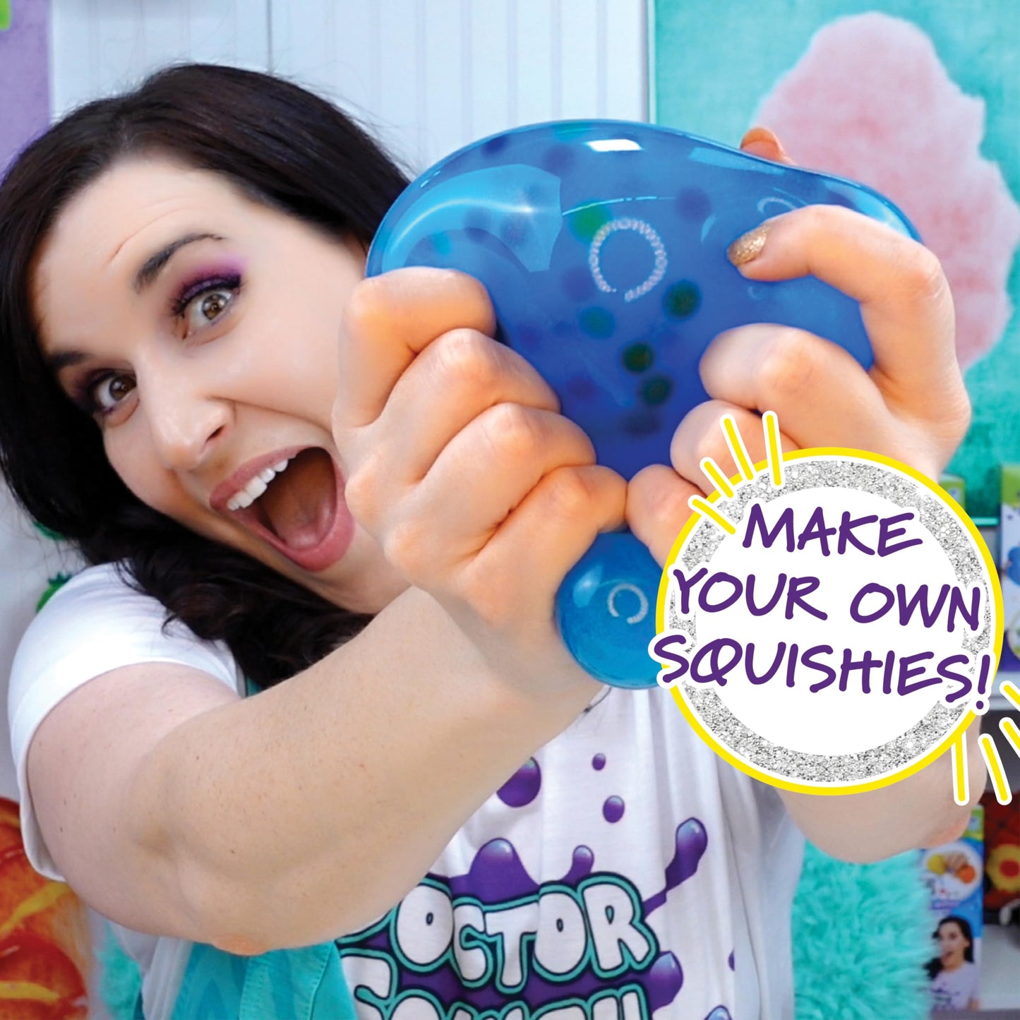 Doctor Squish: Squishy Maker with Glitter Station, Confetti, Ink – Ages 8+ | Amazon Exclusive