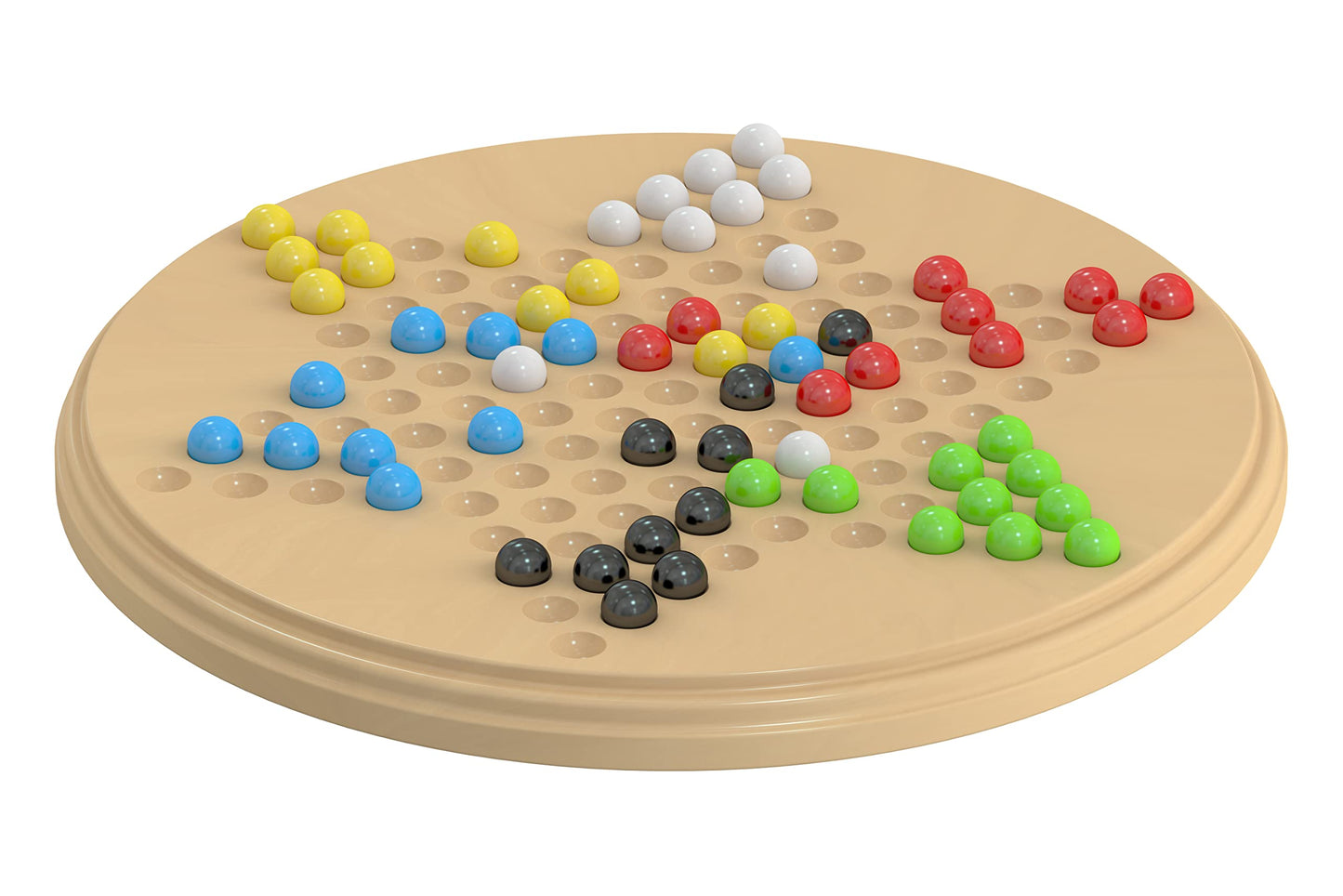 DODHEG 60 Pcs Glass Marbles – Multicolor 0.63 in Bulk for Games, Crafts & Education