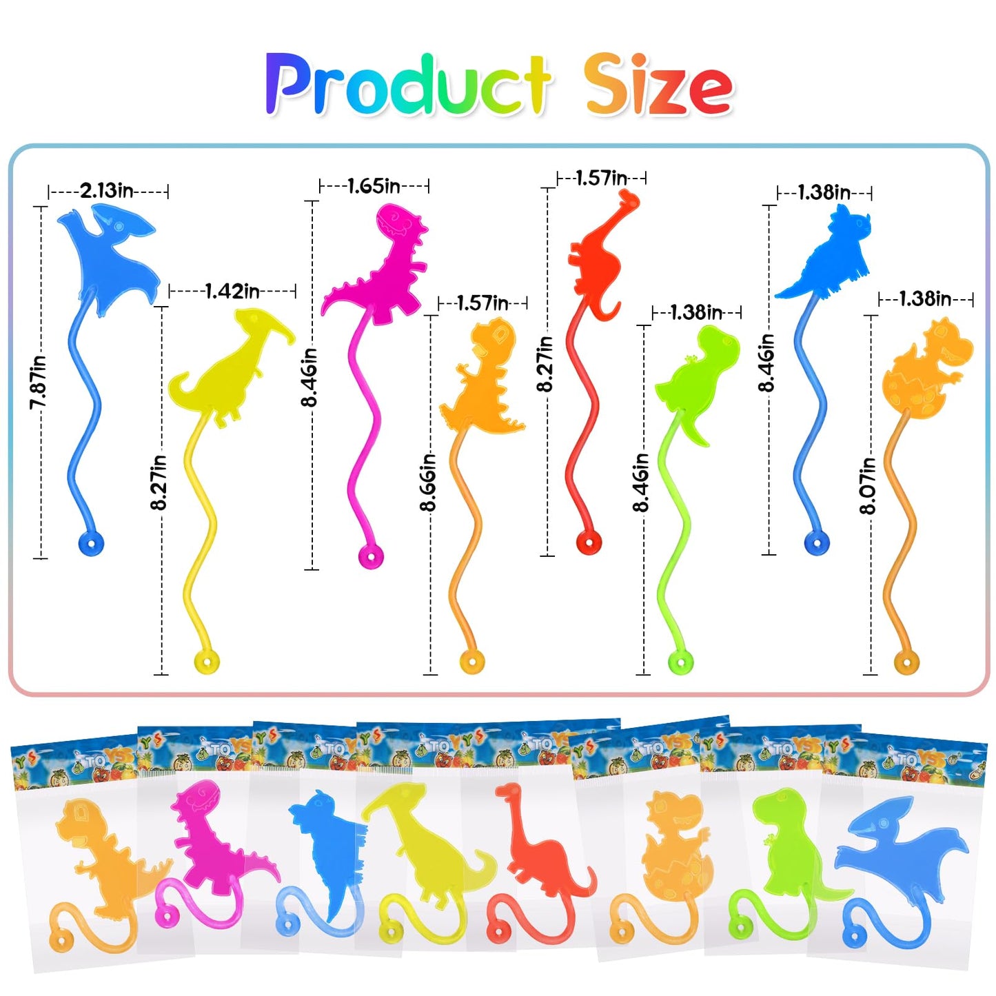 DODOLOL 30 PCS Sticky Hands – Dinosaur Party Favors for Kids 4-12 | Candy-Free Fun