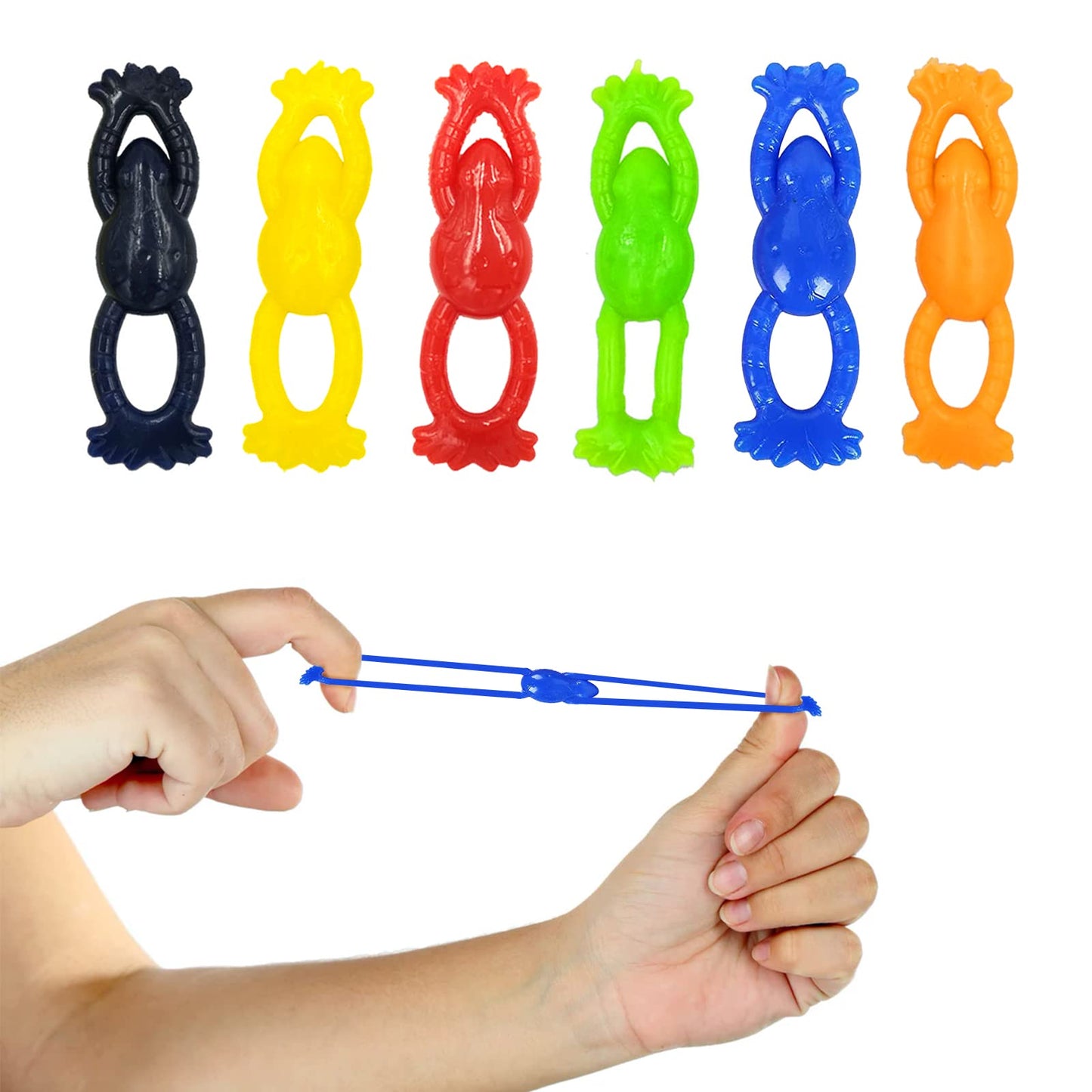 DoDoMagxanadu 14-Pack Assorted Stretchy Sticky Toys — Party Favors, Fidget Toys & Stocking Stuffers