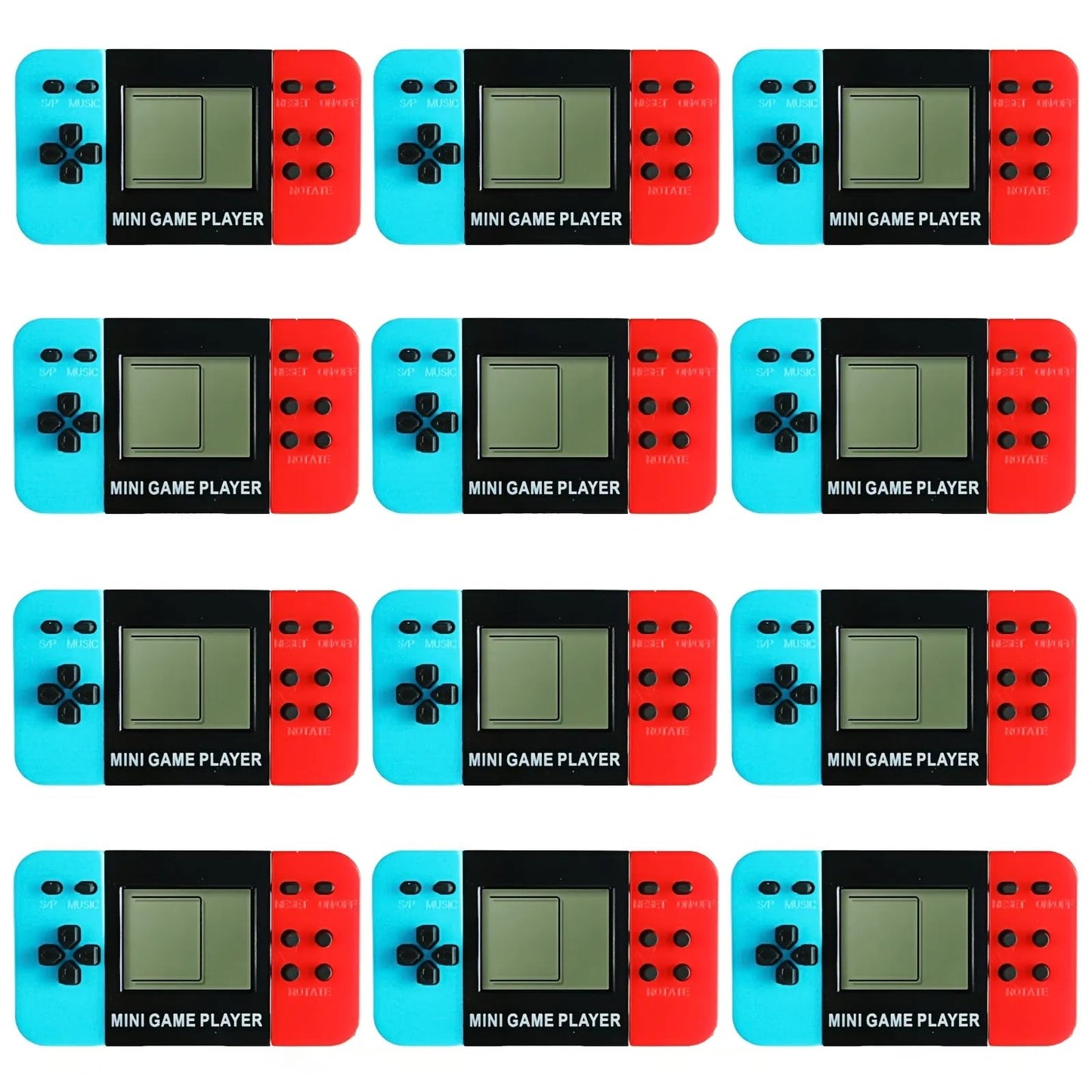 DOEA 12Pcs Video Game Party Favors – Arcade Keychains for Kids (Bulk)
