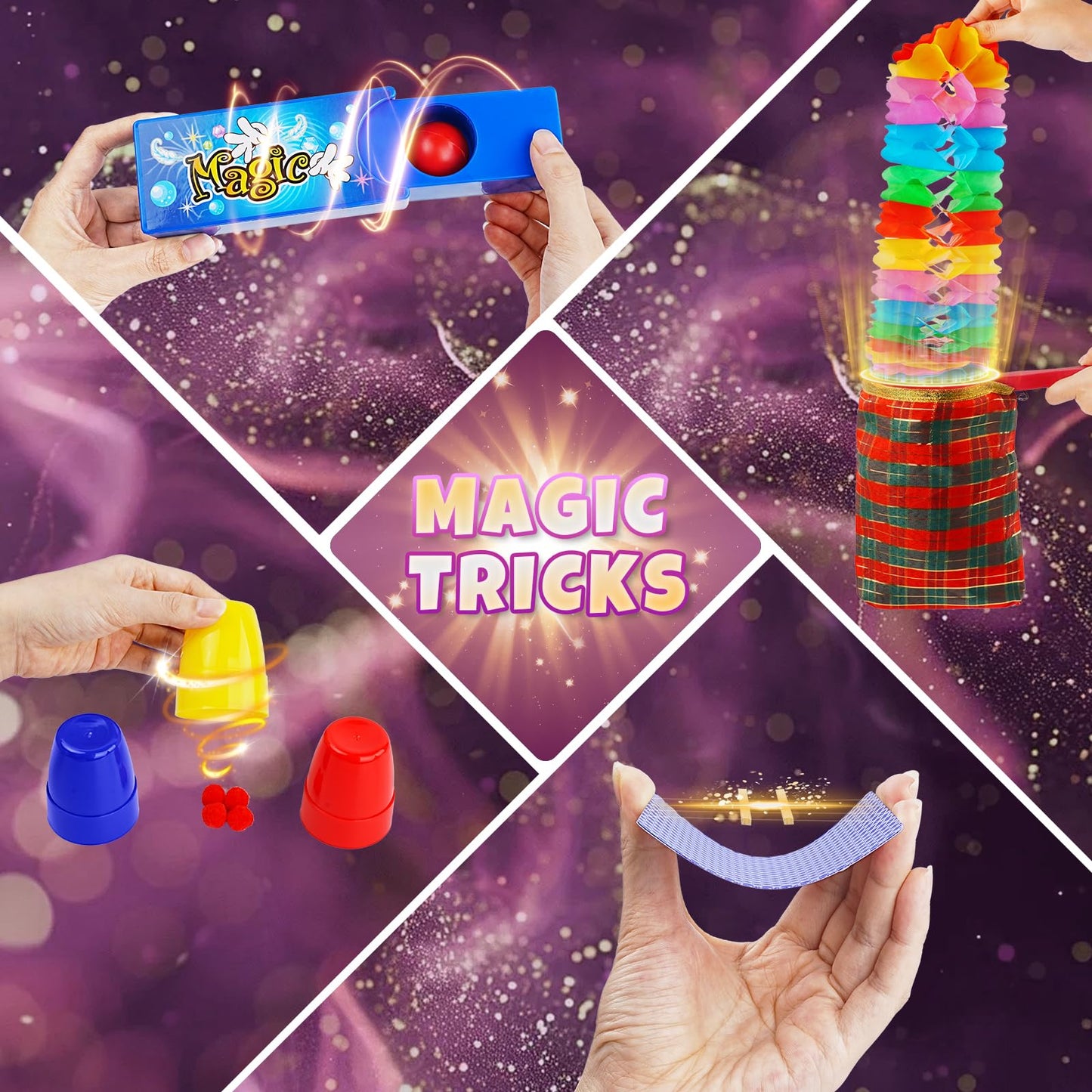 Dogern Valentines Day Magic Kit – Beginner Magic Set for Kids 6–12