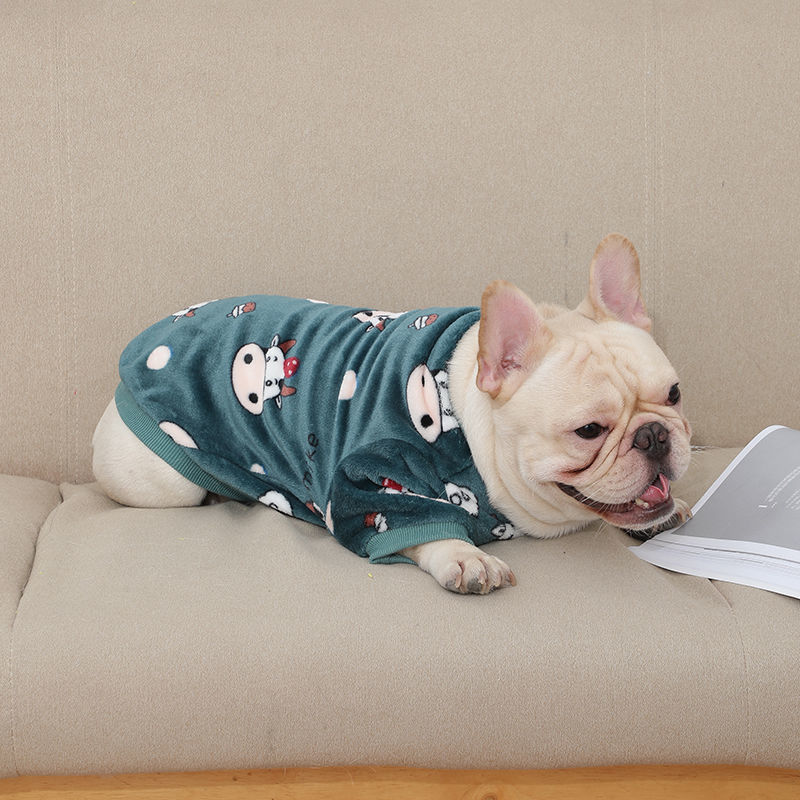 Cozy Plush Dog Sweater | Soft Pet Pajamas for Dogs