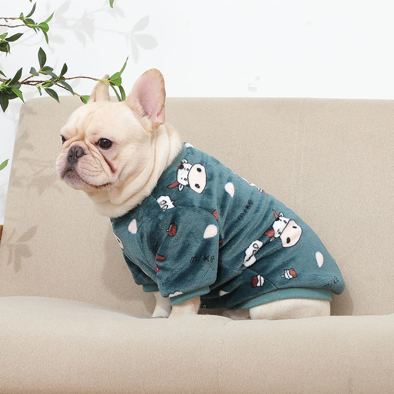 Cozy Plush Dog Sweater | Soft Pet Pajamas for Dogs