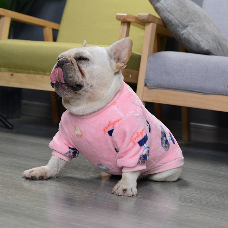 Cozy Plush Dog Sweater | Soft Pet Pajamas for Dogs