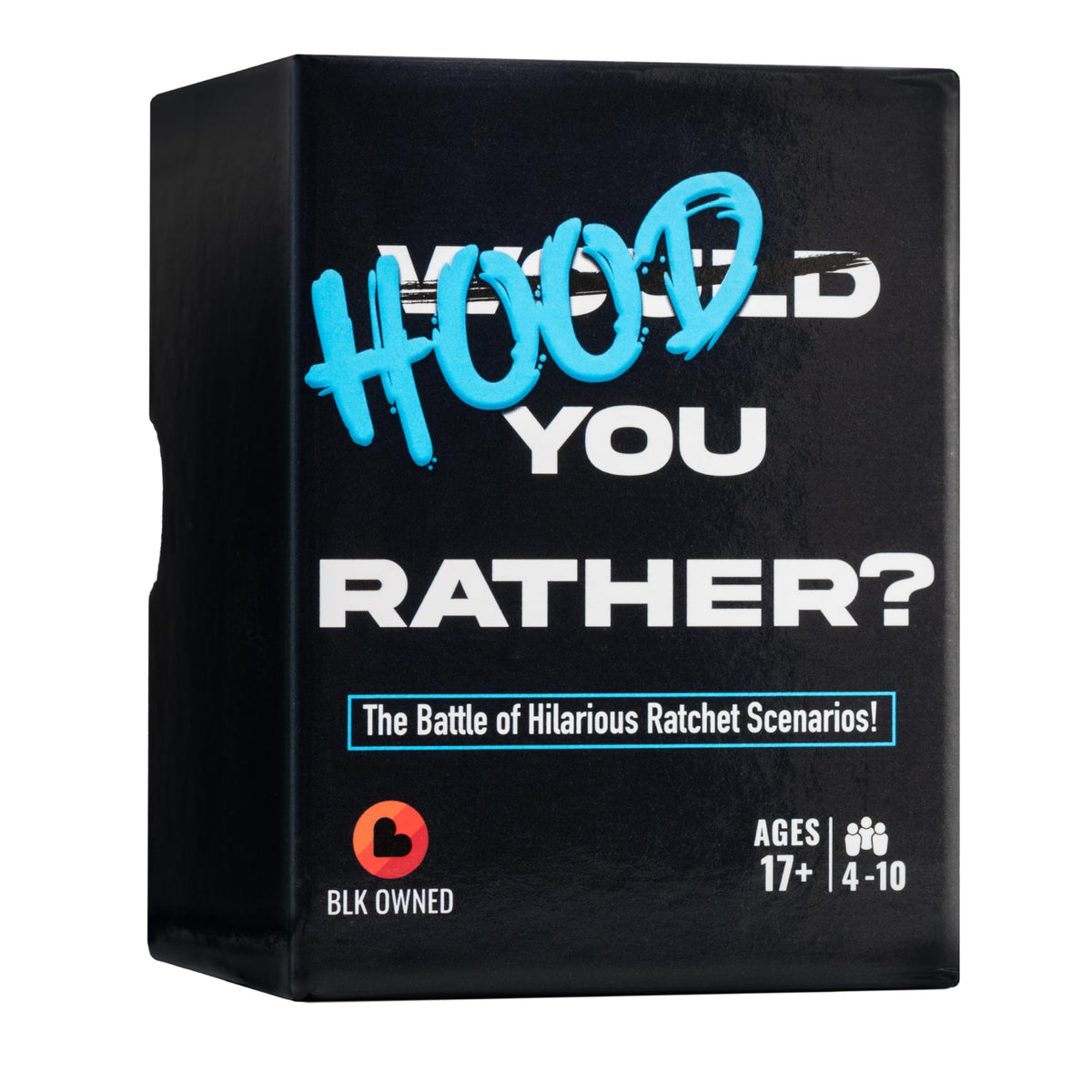 Doin' The Most - Hood You Rather: Urban Black Culture Party Card Game for Adults | 200 Mind-Blowing Cards