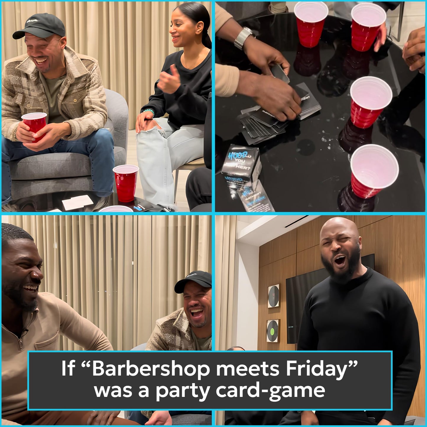 Doin' The Most - Hood You Rather: Urban Black Culture Party Card Game for Adults | 200 Mind-Blowing Cards