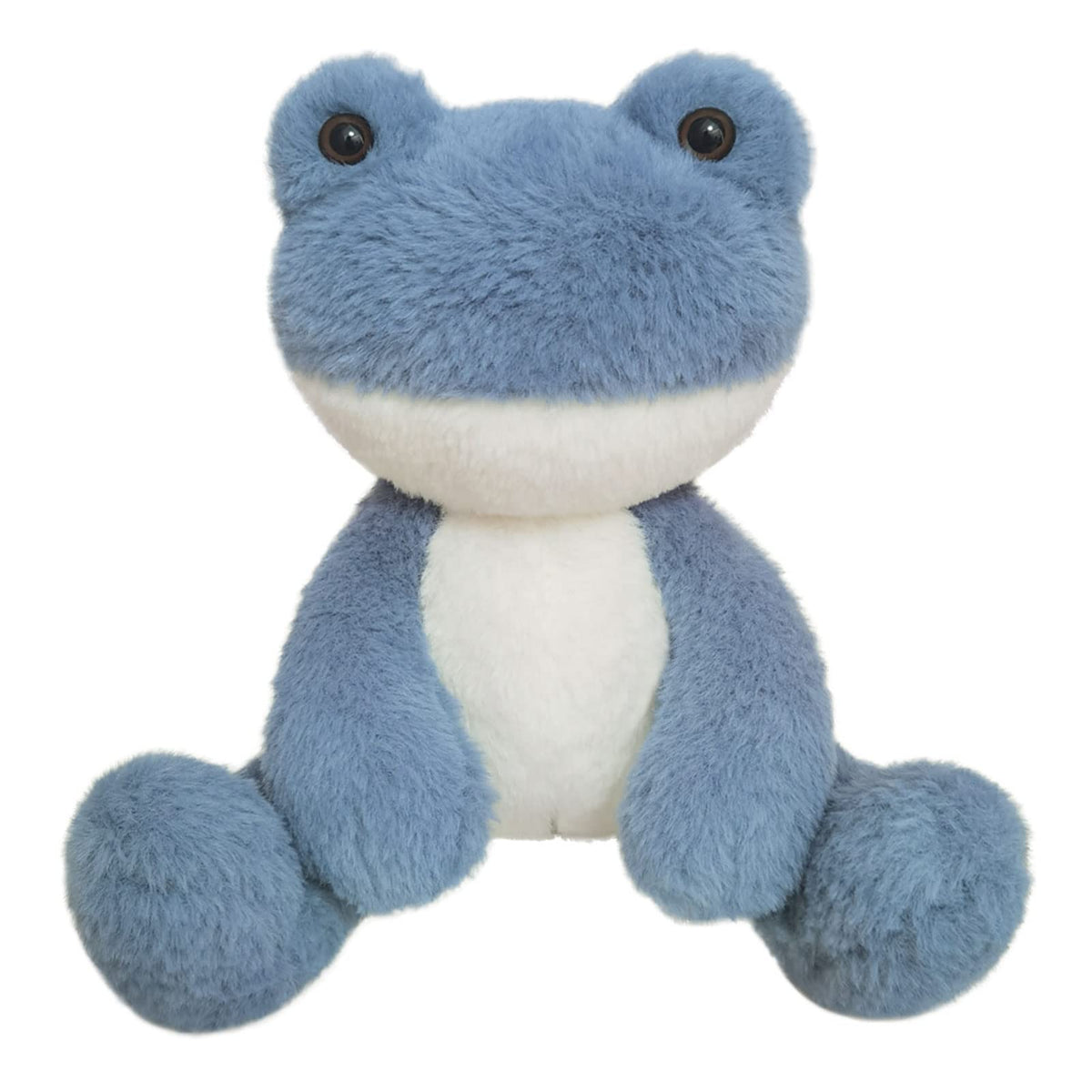 Doindute Frog Stuffed Animal – Navy Plush Toy, 8.5-Inch Soft Cuddly Companion