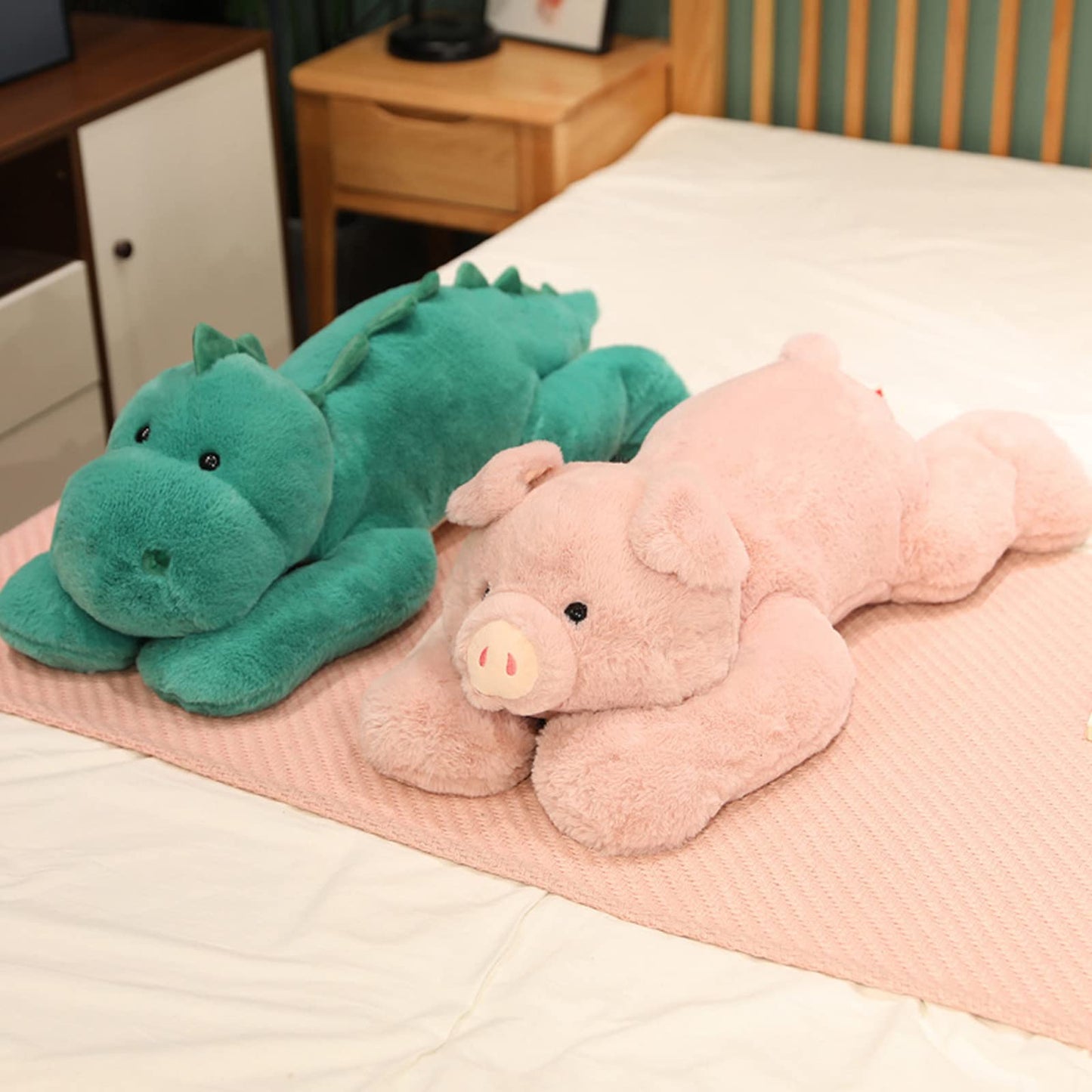 Doireum Weighted Pig Plush Toy – 11.8-Inch Weighted Stuffed Animal Pillow