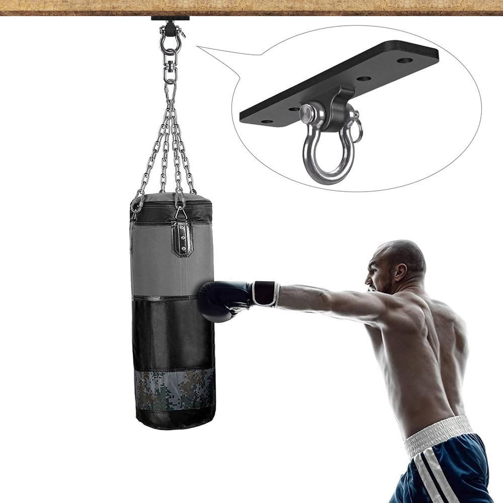 Dolibest Wall Mount Bracket & Ceiling Anchor — Heavy-Duty Suspension Training (2 Pcs)