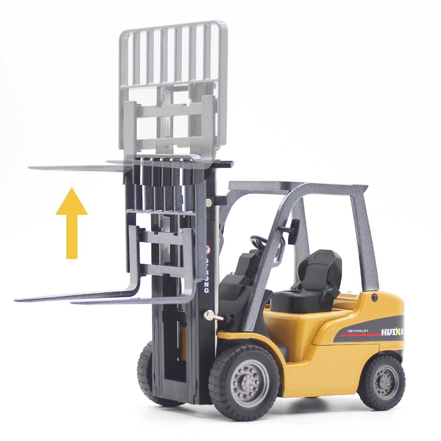 Dollox Die-cast Forklift Truck Toys — 1/50 Scale Metal Engineering Vehicle