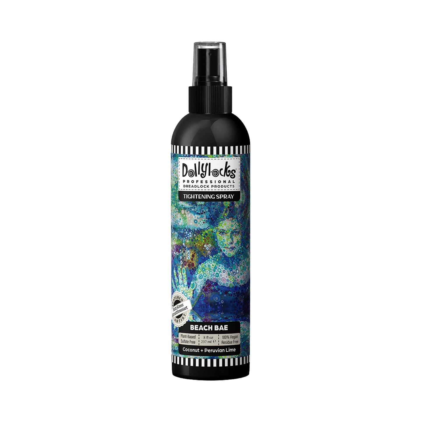 Dollylocks Sea Salt Texture Spray – Coconut Lime | Plant-Based, Residue-Free for Locs