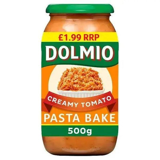 Dolmio Pasta Bake Creamy Tomato Pasta Sauce 500gl (Case of 6)