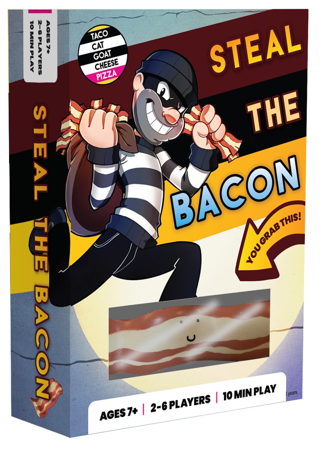 Steal The Bacon Card Game - Dolphin Hat Games | Fun Family Card Game 8+
