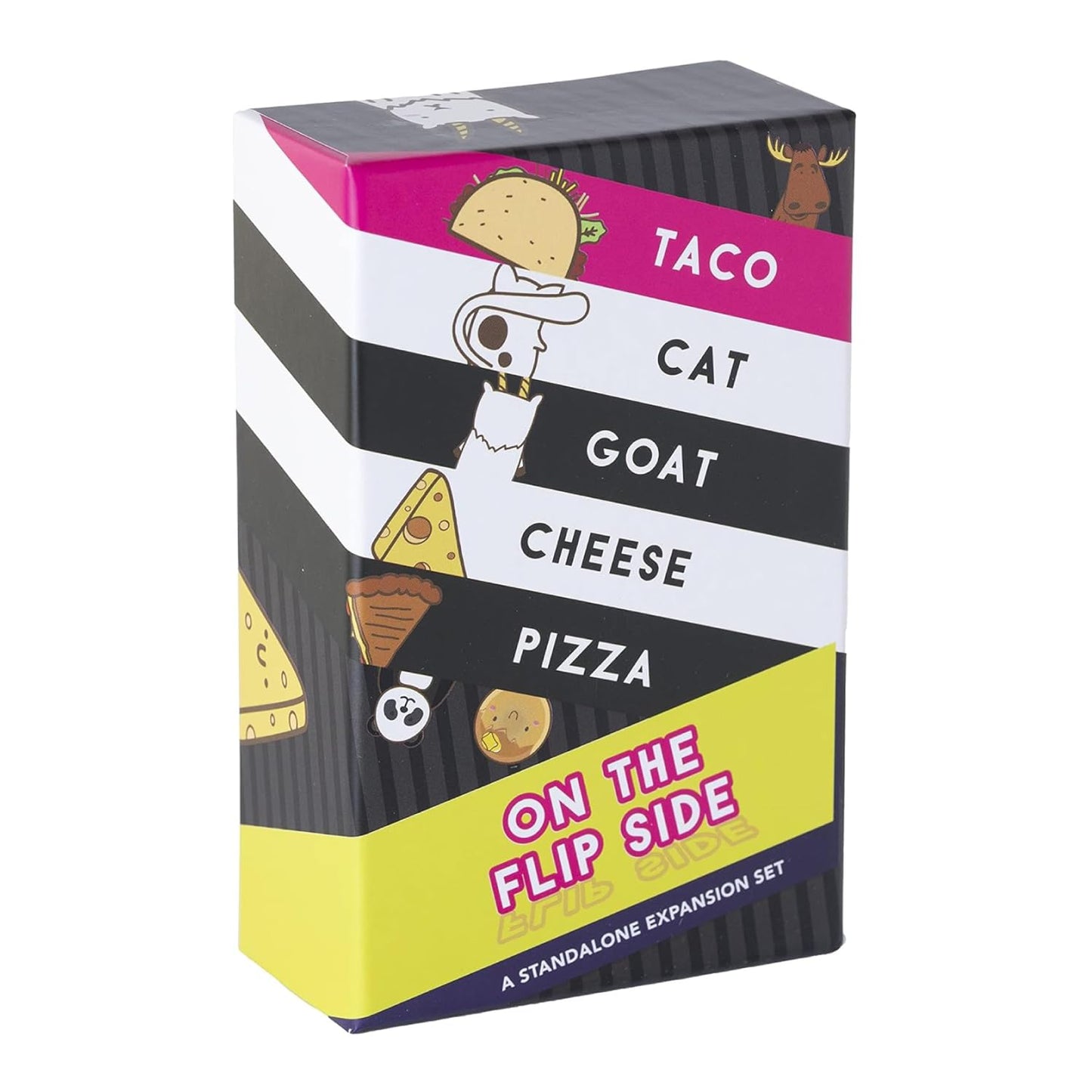 Taco Cat Goat Cheese Pizza: On The Flip Side – Standalone Expansion | Dolphin Hat Games | 2–16 Players