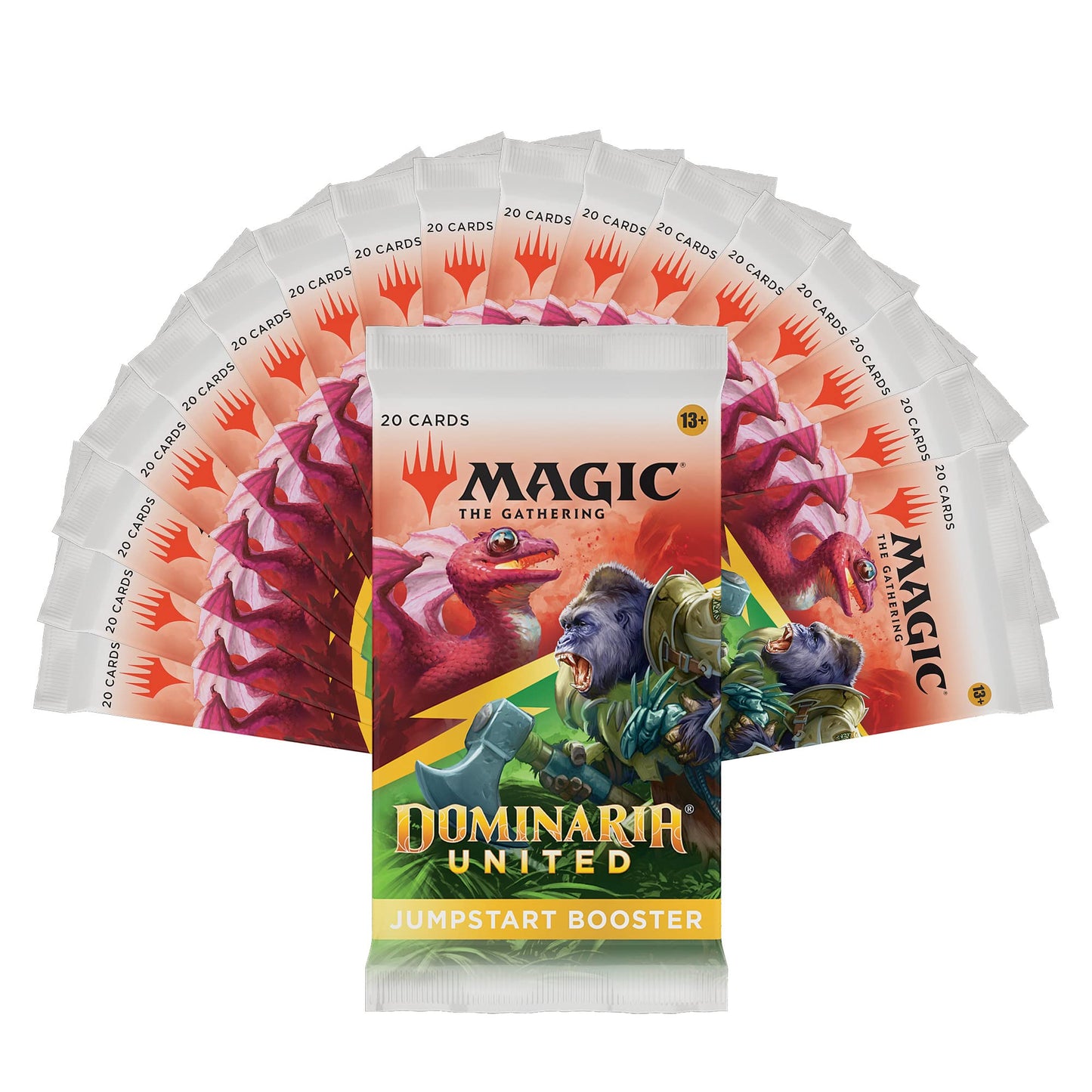 Dominaria United Jumpstart Booster Box – 18 Packs (360 MTG Cards) | Wizards of the Coast