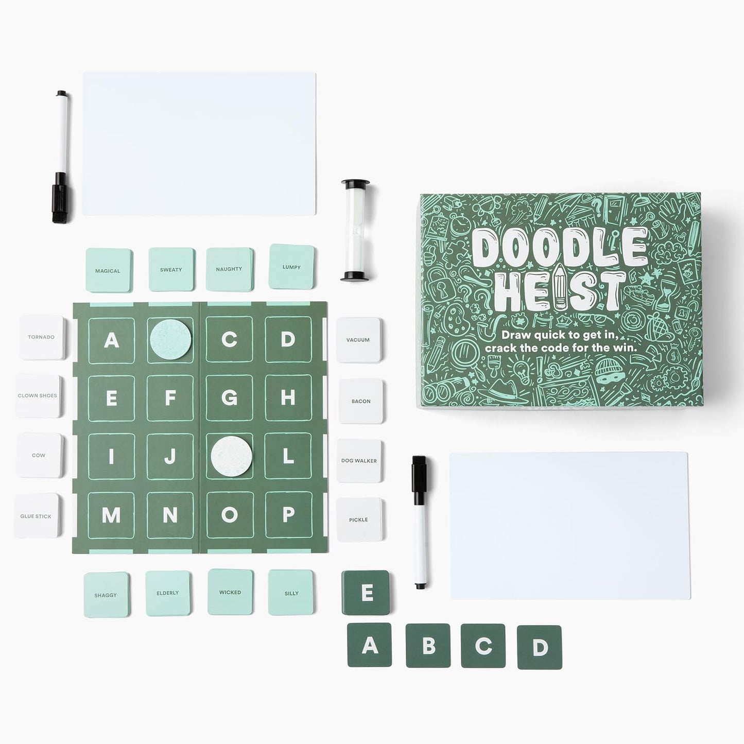 DOODLE HEIST: Quick Team Drawing & Deduction Party Game