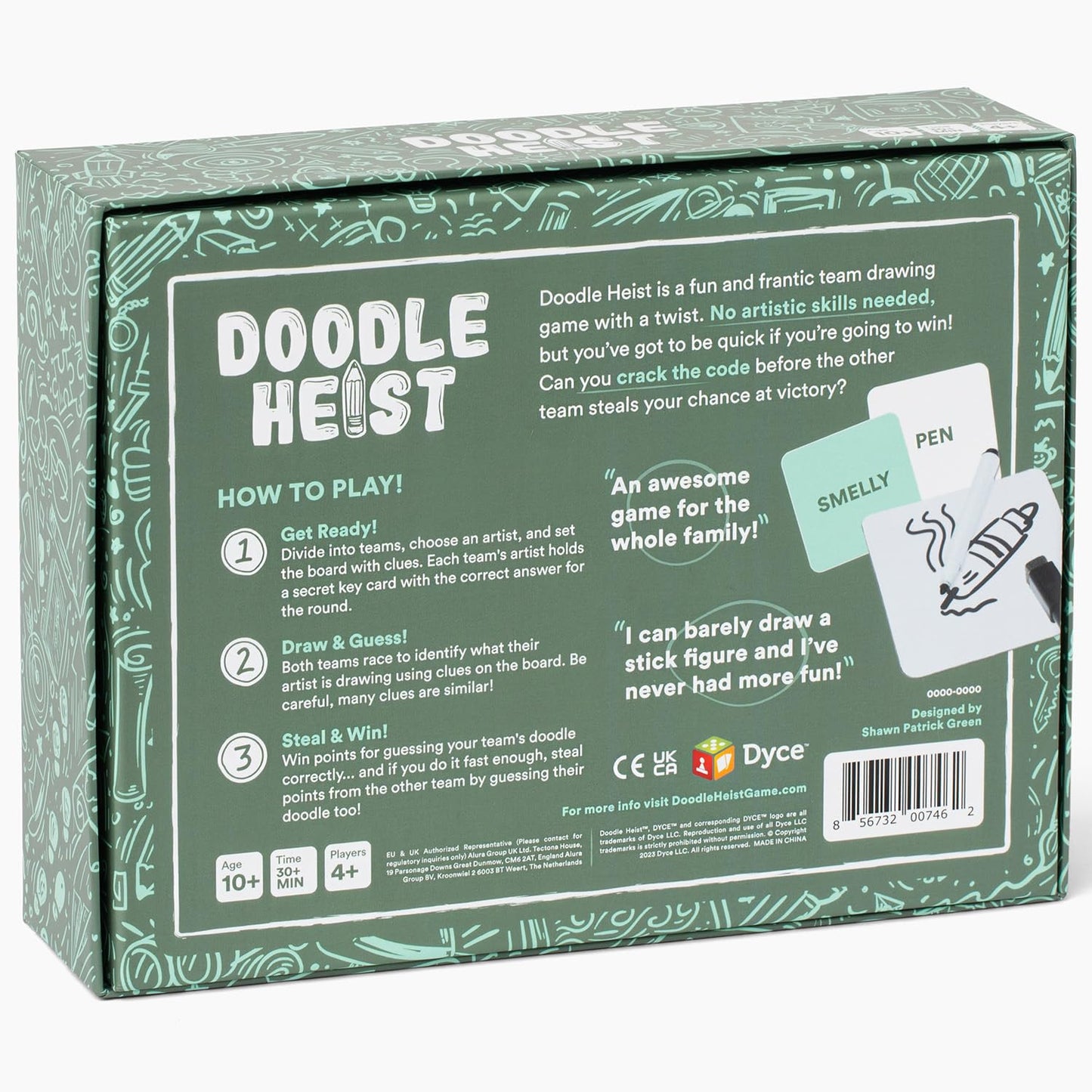 DOODLE HEIST: Quick Team Drawing & Deduction Party Game