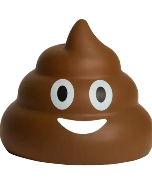 DoodyCalls The Original Poop Emoji Stress Ball – Stress Relief Toy