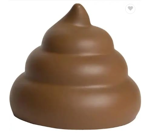 DoodyCalls The Original Poop Emoji Stress Ball – Stress Relief Toy