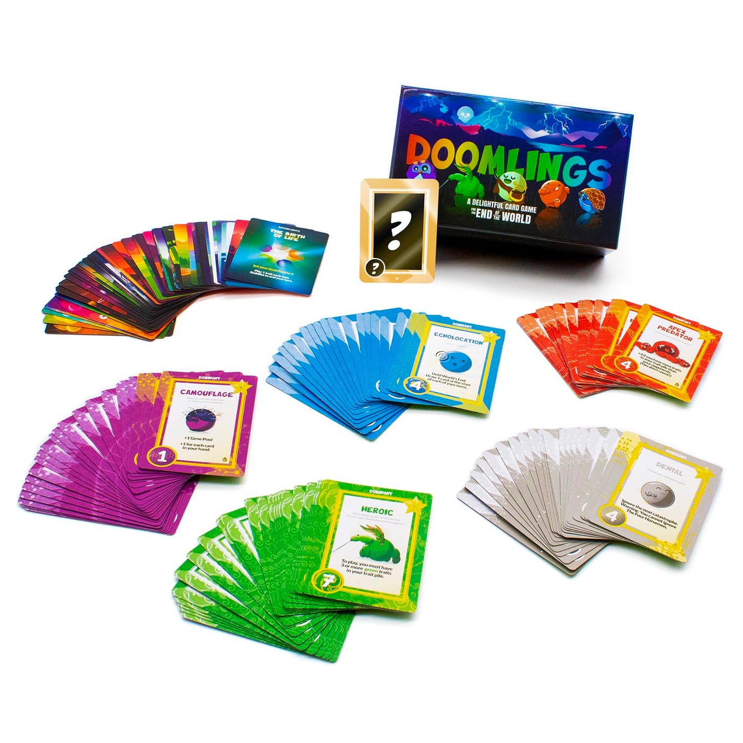 Doomlings Base Edition – Fun Strategy Card Game for 2-6 Players