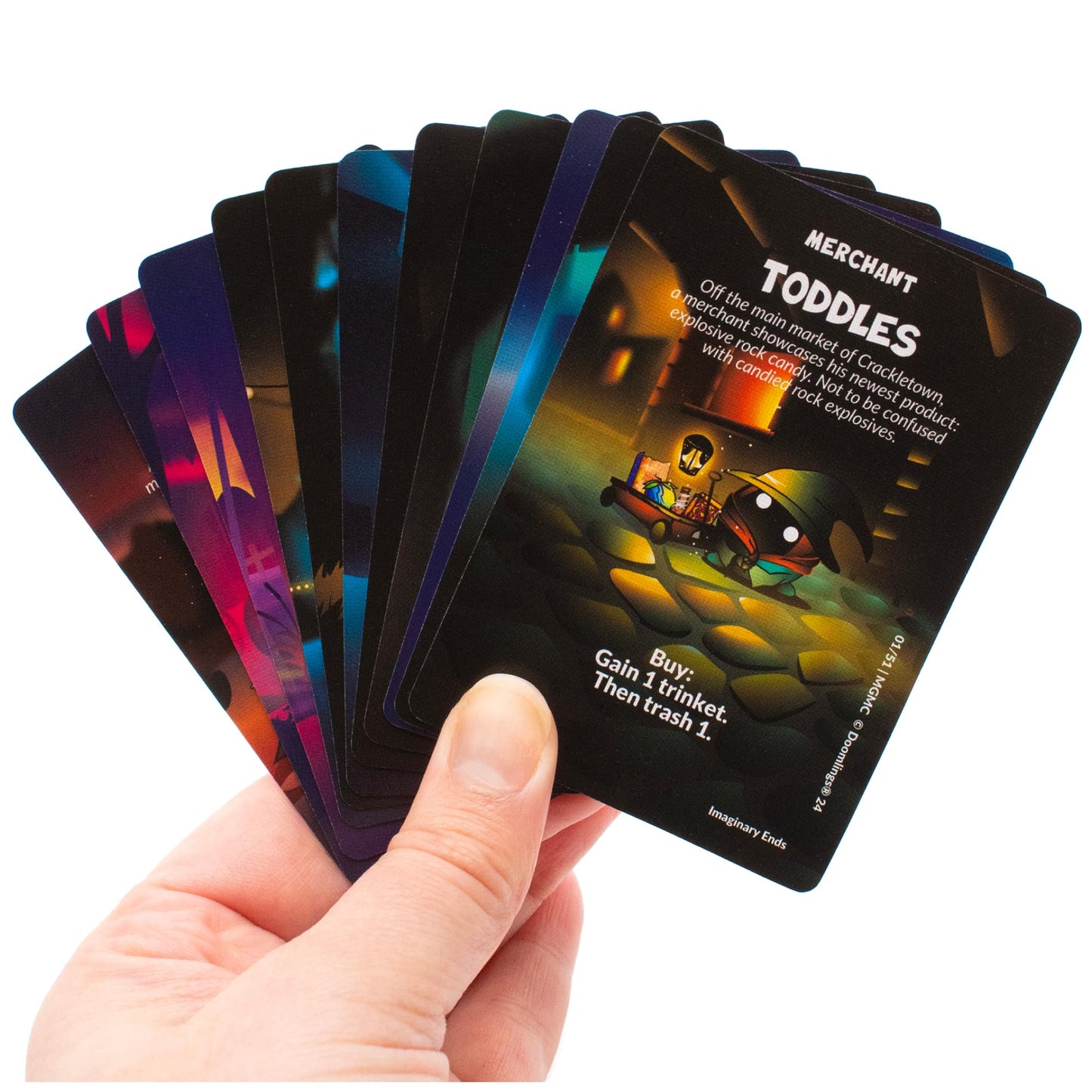 Doomlings Imaginary Ends Variety Expansion – 127 Cards, 5 Varieties (Magical Merchants, Glitterlings, Moonlings, Deeplings, Fuzelings) | Ages 8+, 2–6 Players