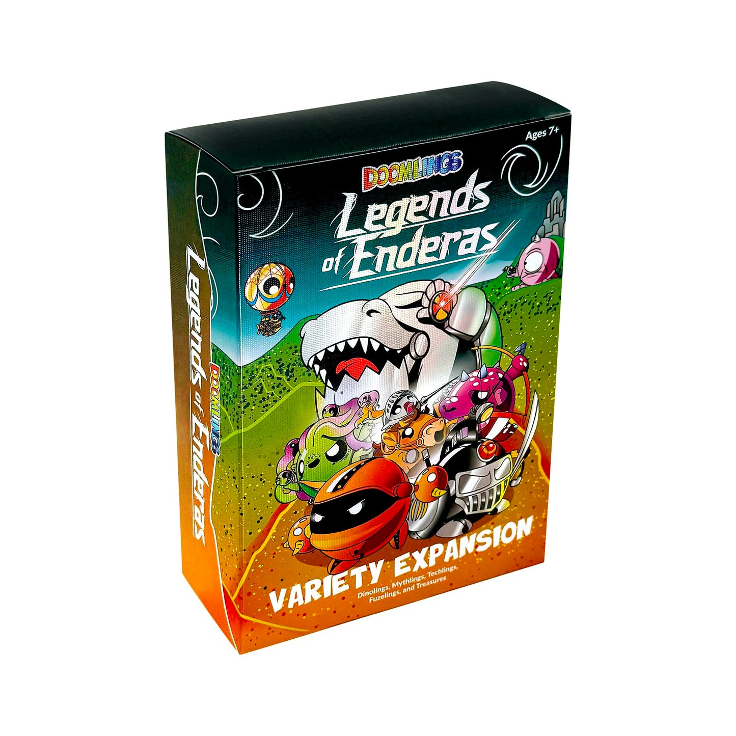 Doomlings Legends of Enderas 5-in-1 Variety Expansion – 120 New Cards for 2–6 Players