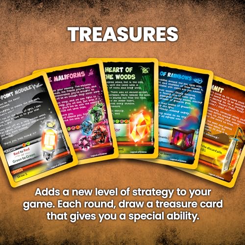 Doomlings Legends of Enderas 5-in-1 Variety Expansion – 120 New Cards for 2–6 Players
