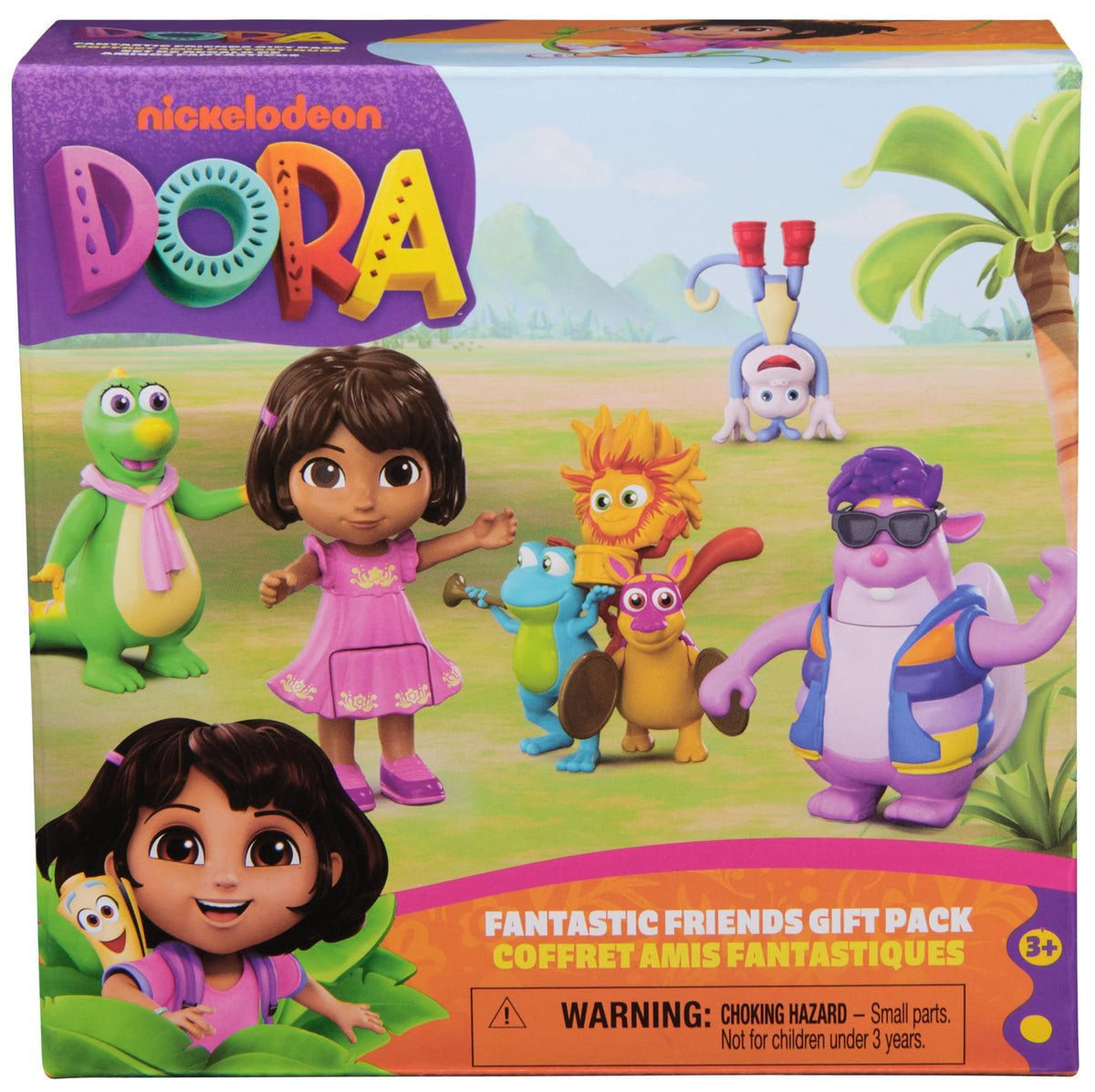 DORA Fantastic Friends Gift Pack: Dora, Boots, Tico, Isa & Fiesta Trio Figures