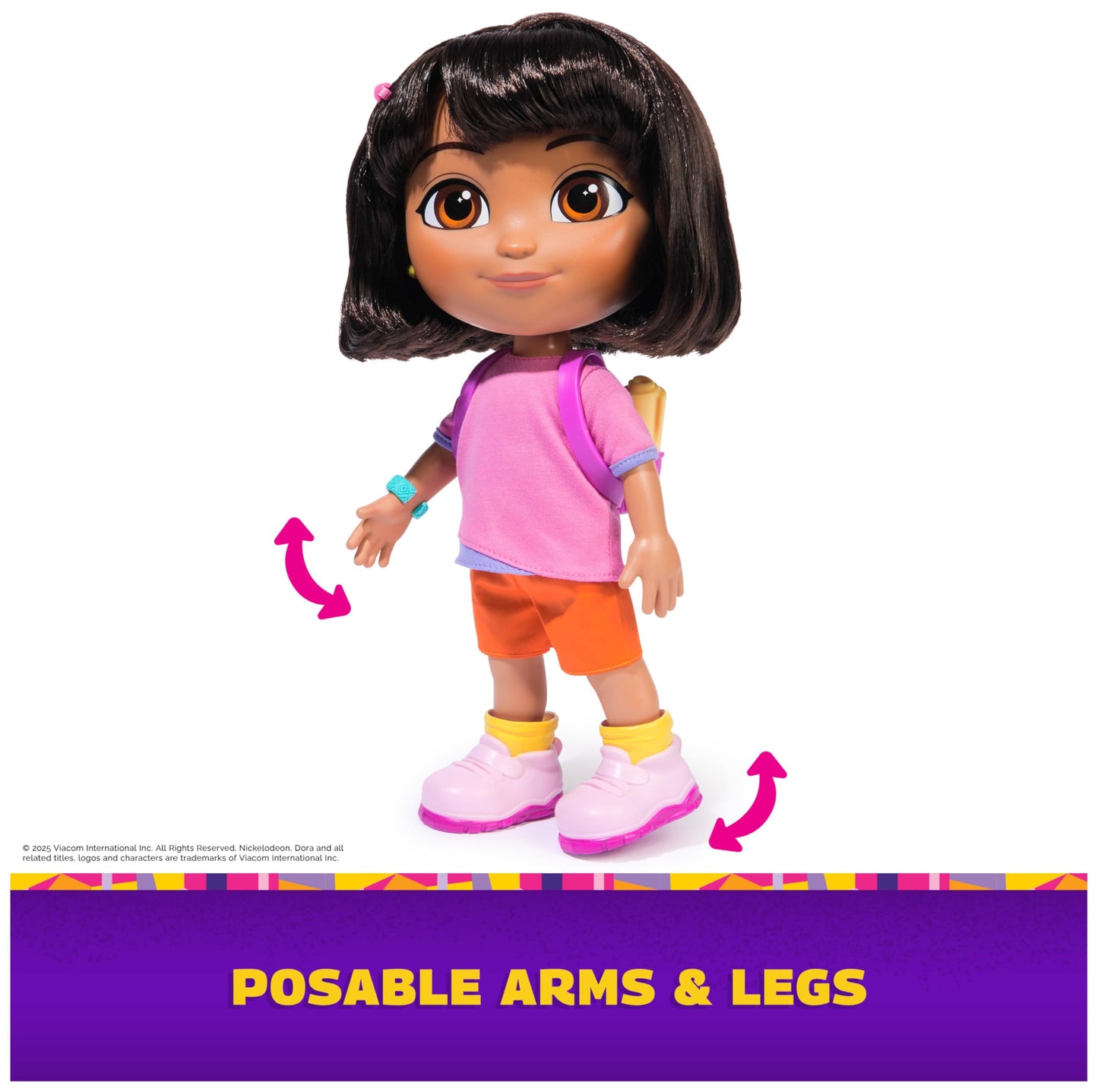 Dora Sing & Explore Doll - 12-Inch Interactive Doll with Music & Bilingual Phrases
