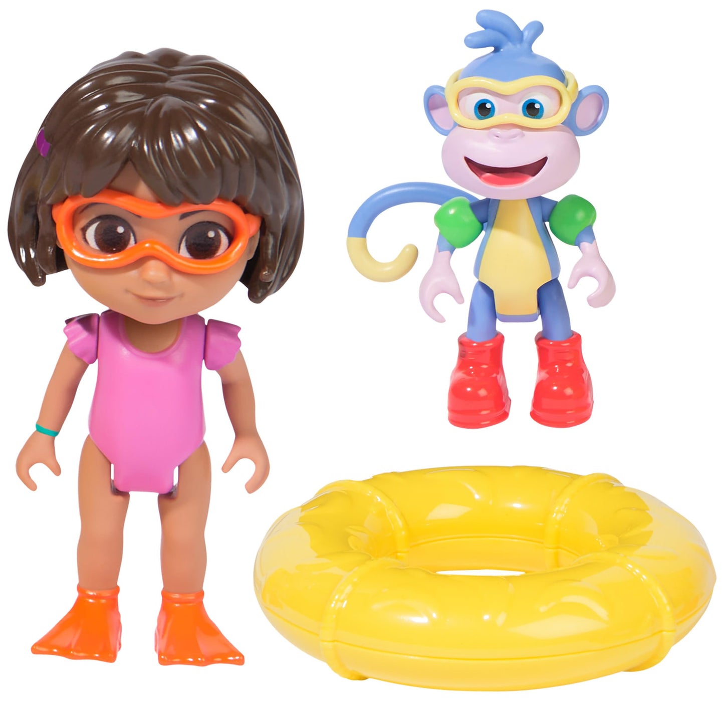 DORA Splash-Splash Adventure Pack: Dora & Boots Figures & Pool Accessories