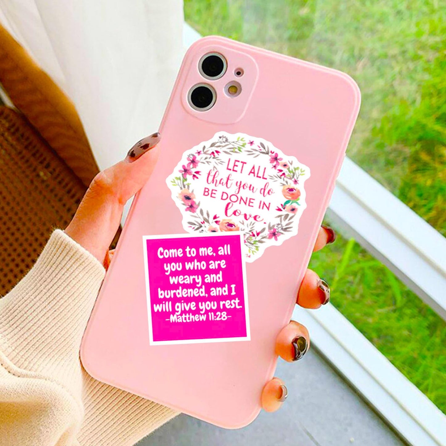 DothRayan 100 Pcs Bible Verse Stickers – Bible Journaling & Water Bottle Decor