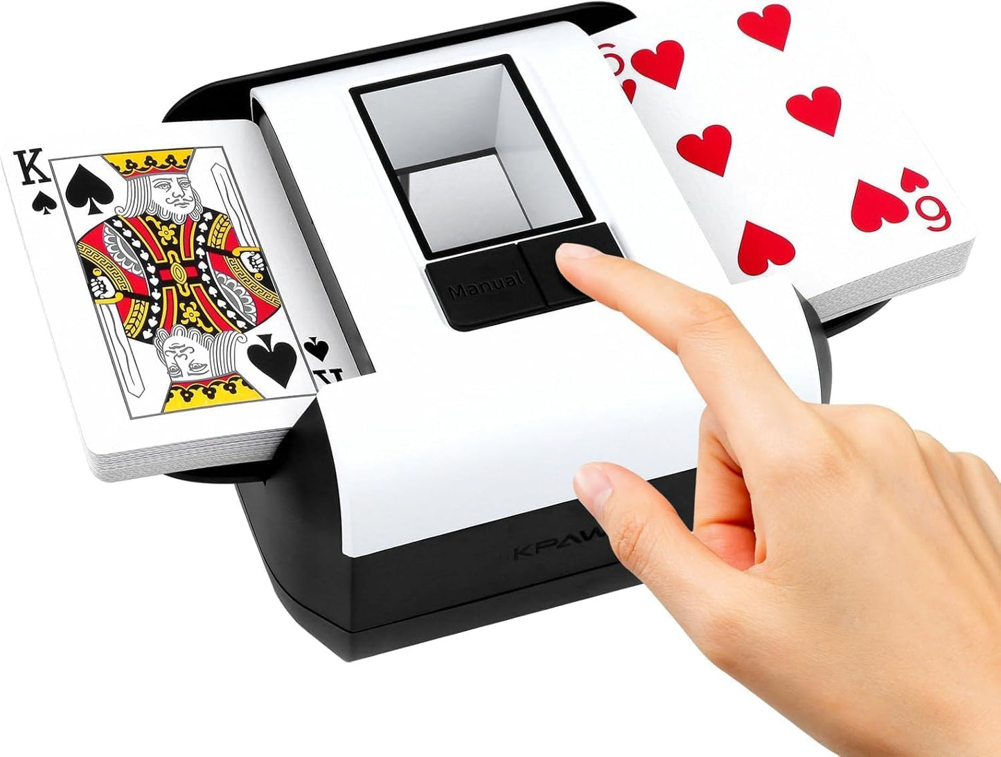 Doubao Card Shuffler Automatic 1-2 Deck – Portable, Low Noise, Rechargeable
