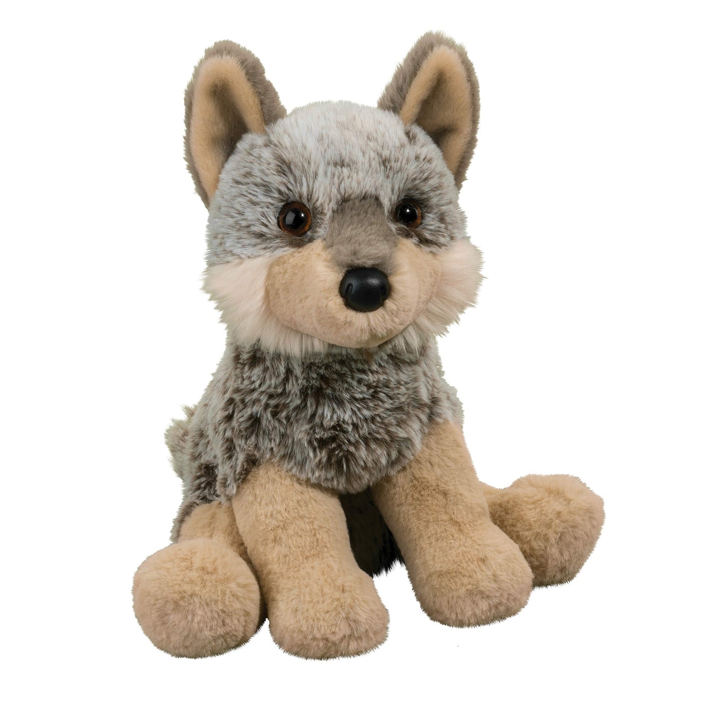 Douglas Albie Wolf Softie Plush — 11-Inch Cuddly Wolf Stuffed Animal