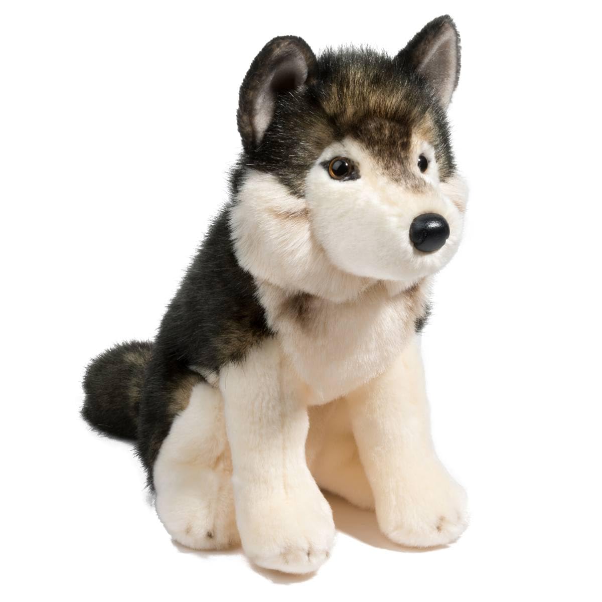 Douglas Atka Wolf Plush – 11-Inch Lifelike Wolf Stuffed Animal