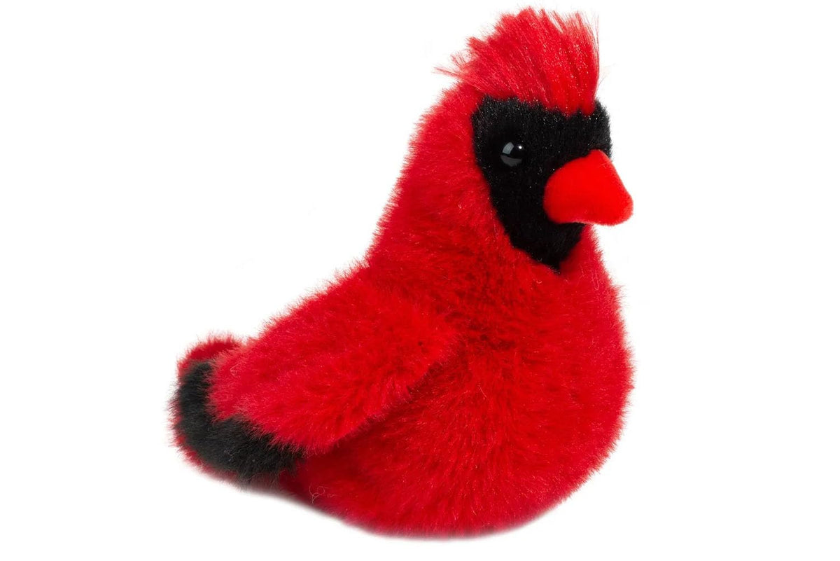 Douglas Carmine Cardinal Red Bird Plush Stuffed Animal – 6-Inch Long