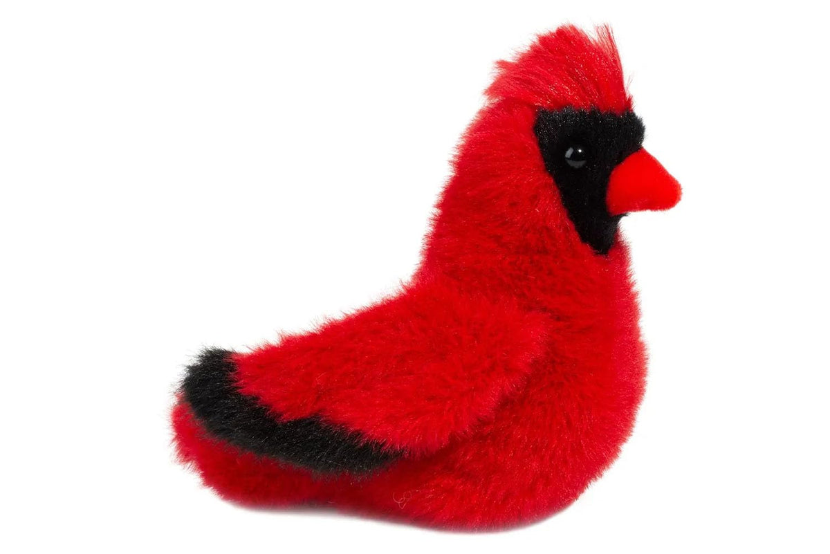 Douglas Carmine Cardinal Red Bird Plush Stuffed Animal – 6-Inch Long