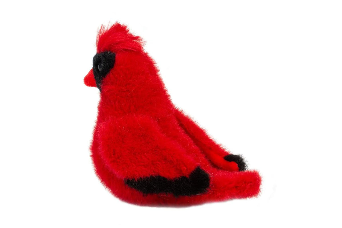 Douglas Carmine Cardinal Red Bird Plush Stuffed Animal – 6-Inch Long