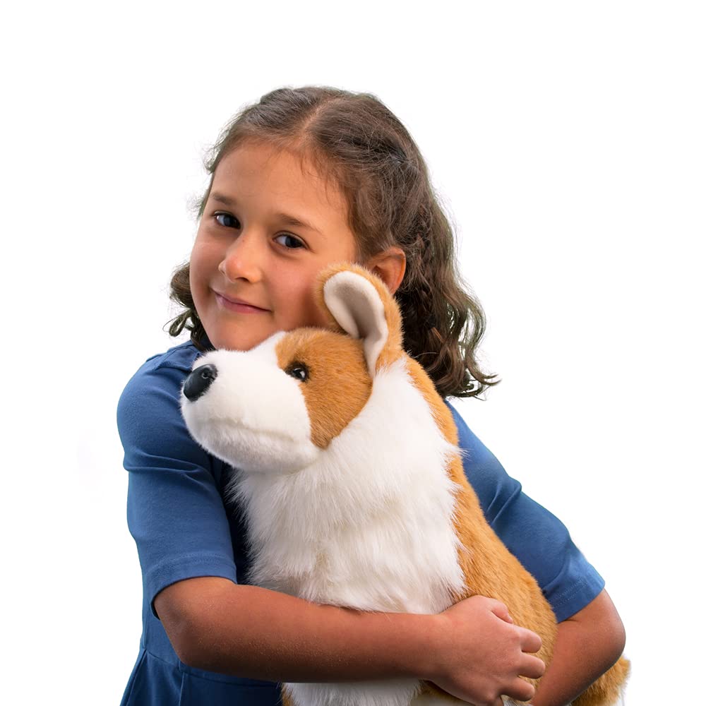 Douglas Chadwick Welsh Corgi Plush Dog – 16-Inch Stuffed Animal