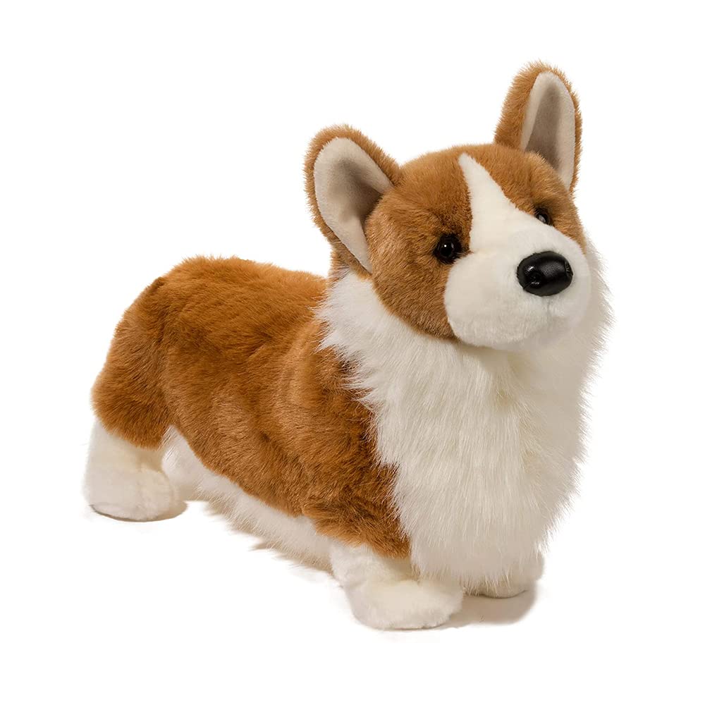 Douglas Chadwick Welsh Corgi Plush Dog – 16-Inch Stuffed Animal