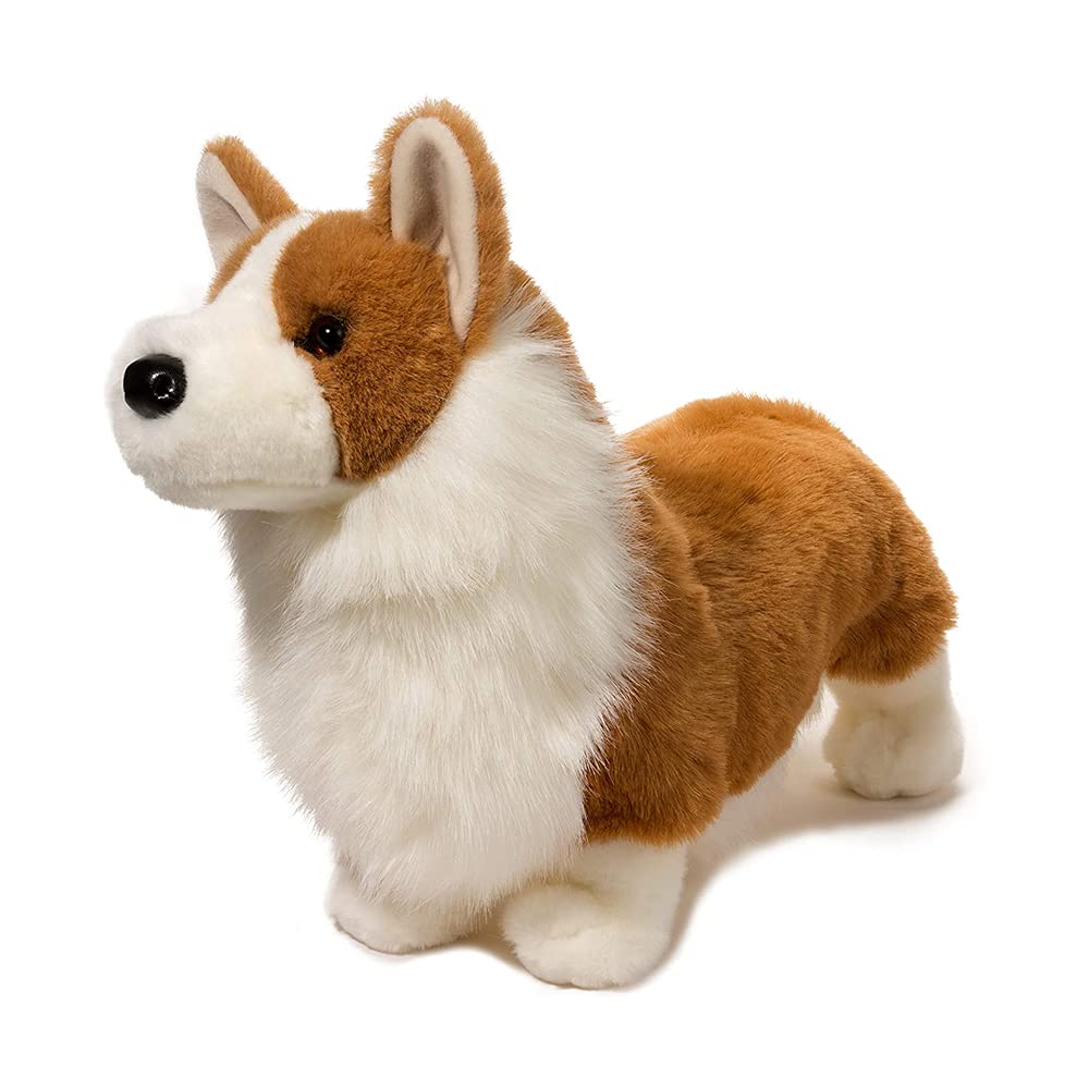 Douglas Chadwick Welsh Corgi Plush Dog – 16-Inch Stuffed Animal