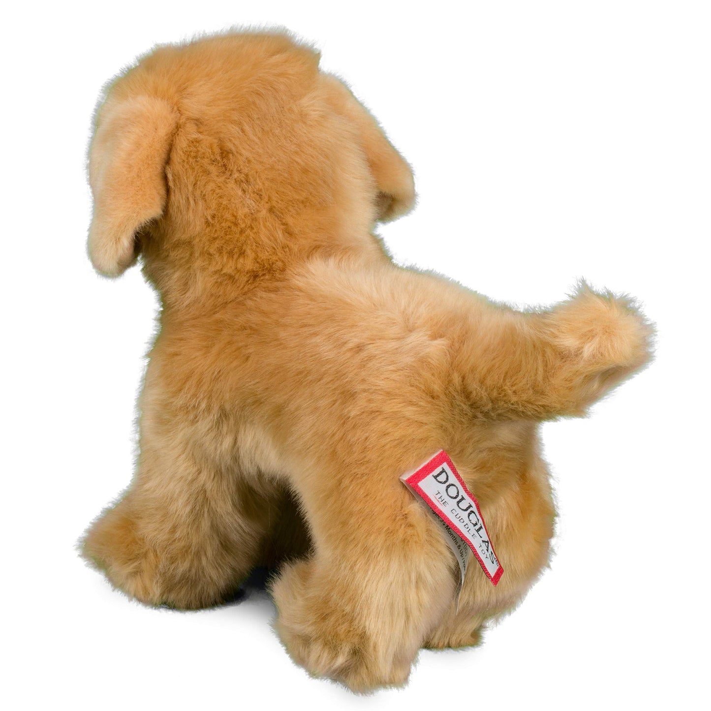 Douglas Chap Golden Retriever Plush Toy 10 Inch - Realistic, Huggable Golden Retriever Stuffed Animal