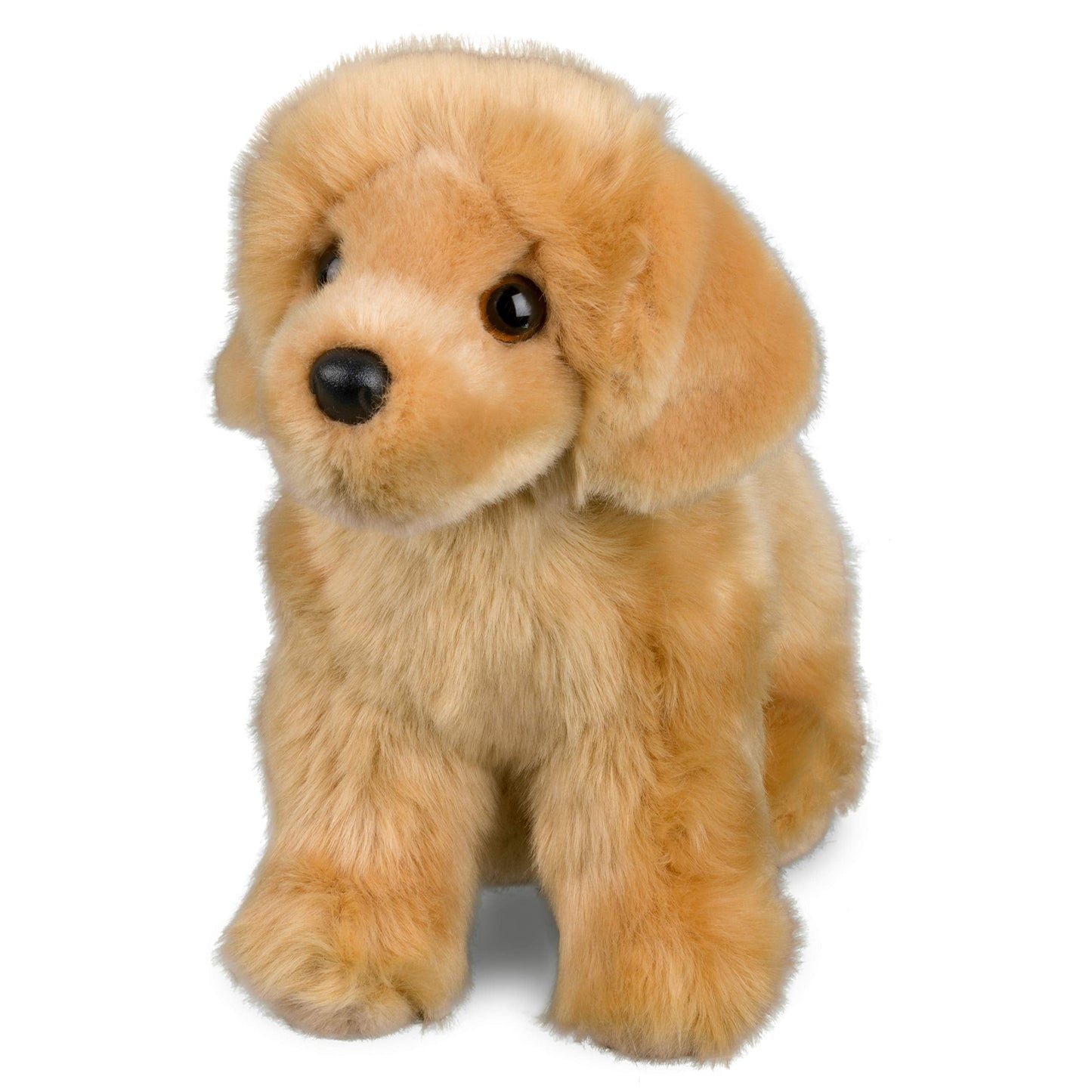 Douglas Chap Golden Retriever Plush Toy 10 Inch - Realistic, Huggable Golden Retriever Stuffed Animal