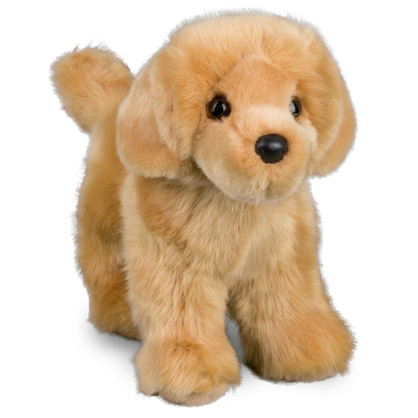 Douglas Chap Golden Retriever Plush Toy 10 Inch - Realistic, Huggable Golden Retriever Stuffed Animal
