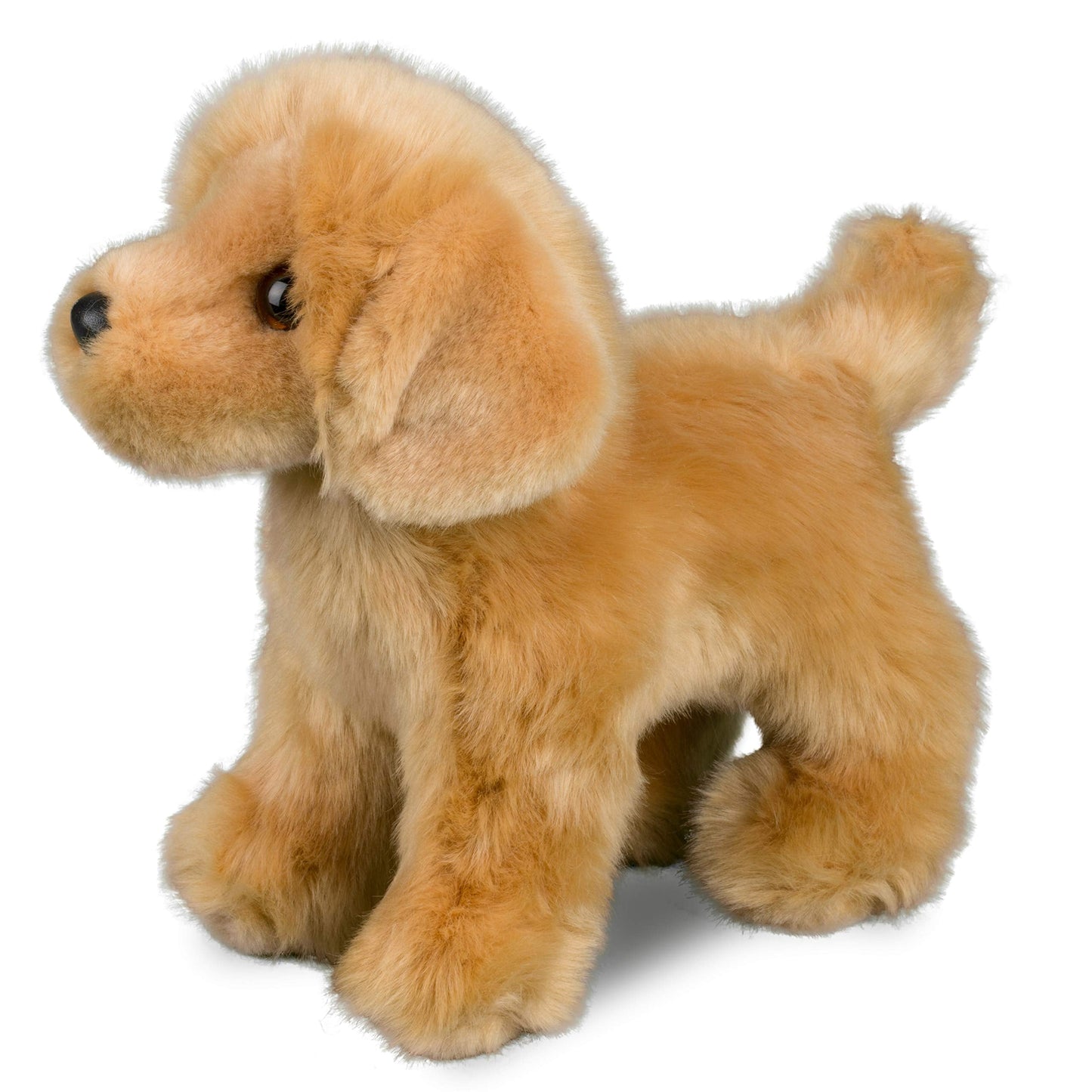Douglas Chap Golden Retriever Plush Toy 10 Inch - Realistic, Huggable Golden Retriever Stuffed Animal